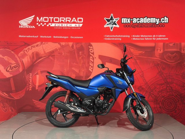 HONDA CB 125 F in blau, 124 ccm mieten — bei Honda Motorrad Zürich in Volketswil