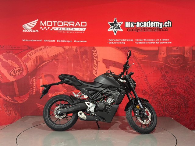 HONDA CB 125 R in schwarz, 125 ccm mieten — bei Honda Motorrad Zürich in Volketswil