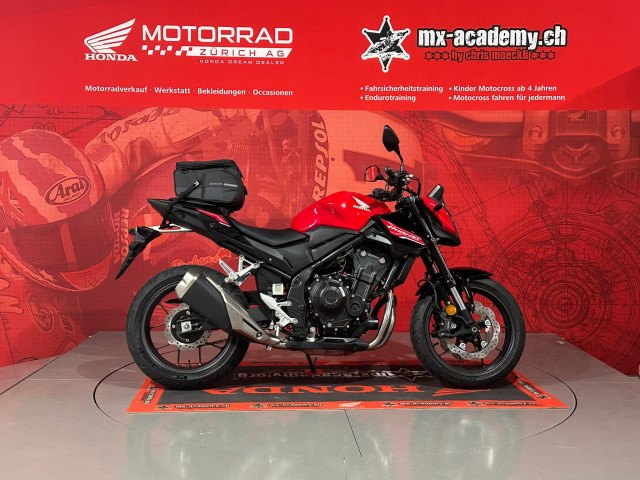 HONDA CB 500 Hornet Neufahrzeug in rot, 471 ccm kaufen — bei Honda Motorrad Zürich in Volketswil