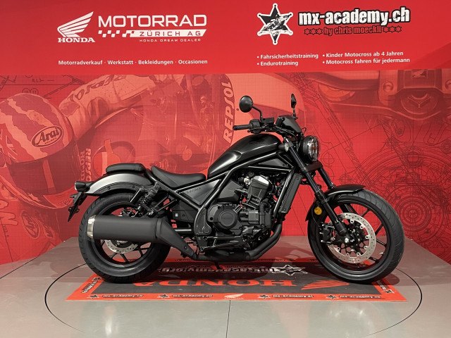 HONDA CMX 1100 Rebel DCT Neufahrzeug in schwarz, 1084 ccm kaufen — bei Honda Motorrad Zürich in Volketswil