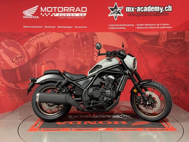 HONDA CMX 1100 Rebel DCT Special Edition Neufahrzeug in silber, 1084 ccm kaufen — bei Honda Motorrad Zürich in Volketswil