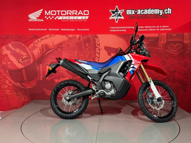 HONDA CRF 300 Rally in rot, 286 ccm mieten — bei Honda Motorrad Zürich in Volketswil