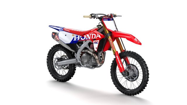 HONDA CRF 450 R HRC Works Edition Neufahrzeug in rot, 449 ccm kaufen — bei Honda Motorrad Zürich in Volketswil