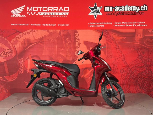 HONDA NSC 110 Vision in rot, 109 ccm mieten — bei Honda Motorrad Zürich in Volketswil