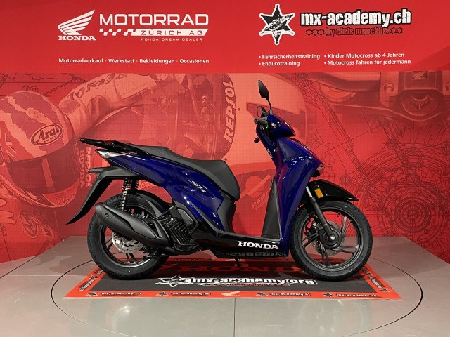 HONDA SH 125 Sporty Neufahrzeug in blau, 125 ccm kaufen — bei Honda Motorrad Zürich in Volketswil