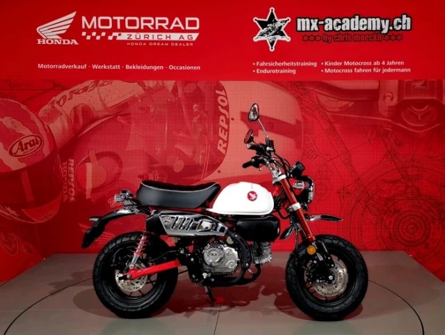 HONDA Z 125 MA Monkey Neufahrzeug in rot, 124 ccm kaufen — bei Honda Motorrad Zürich in Volketswil