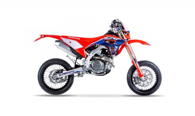REDMOTO CRF 450 RX Supermoto Neufahrzeug in rot, 449 ccm kaufen — bei Honda Motorrad Zürich in Volketswil