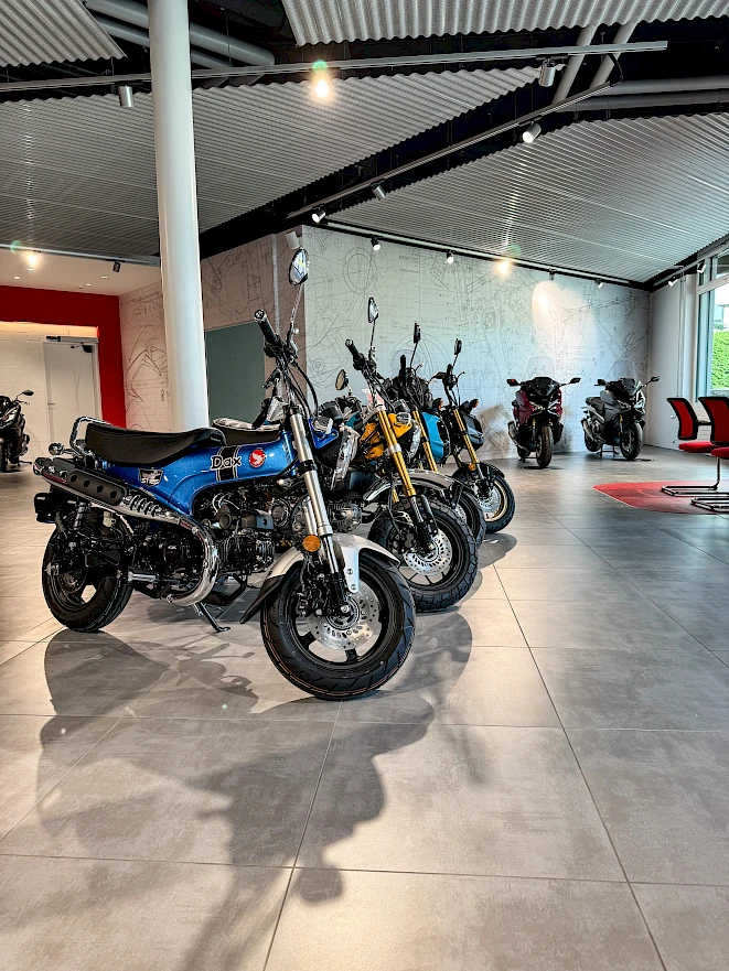 Honda Motorrad Zürich AG -  der neue Honda Motorrad Dream Dealer in Zürich