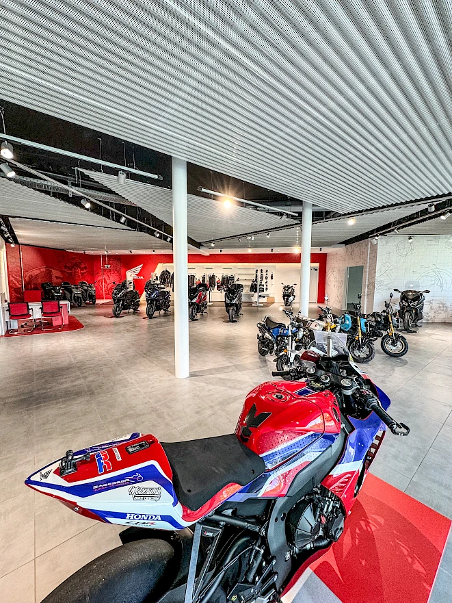 Honda Motorrad Zürich AG -  der neue Honda Motorrad Dream Dealer in Zürich