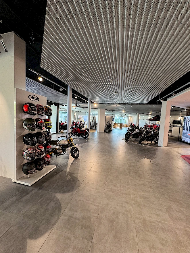 Honda Motorrad Zürich AG -  der neue Honda Motorrad Dream Dealer in Zürich