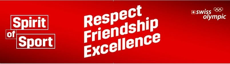 Swiss Olympic Spirit of Sport — Respect, Friendship, Excellence — NASAK-Anlage der MX-Academy in Schlatt TG