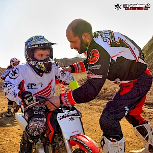 Kids motocross at Honda Motorrad Zuerich in Volketswil