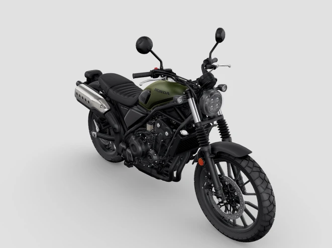 Honda CL500 scrambler motorcycle – the best cafe racer conversion base in its class at the Honda Dream Dealer Zurich