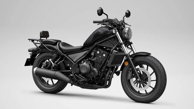 Honda Rebel 500 bobber motorcycle – Honda CMX500 Rebel, A2 compliant with low seat height, custom bike Zurich