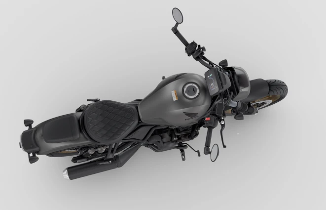 Honda Rebel 1100 side view – CMX1100 Rebel cruiser motorcycle by Honda in Volketswil Zurich