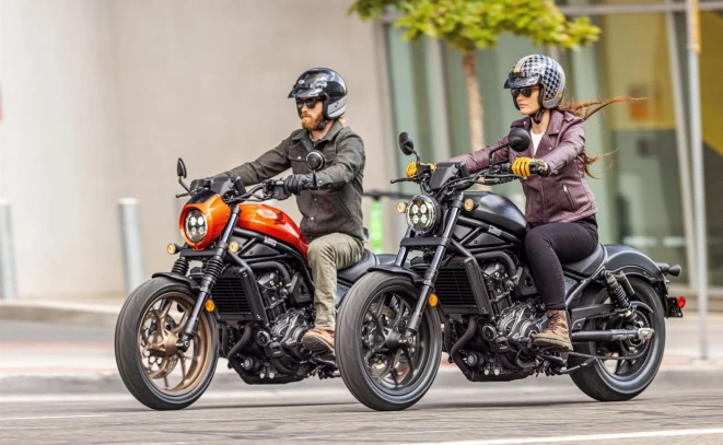 Honda Rebel 1100 Special Edition detail – premium custom bike by Honda in Volketswil