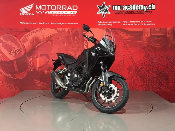 Honda NX500 as a first motorcycle, 471 cc and 48 hp A2 compliant