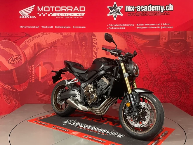 Honda CB650R starter bike, can be restricted for the A2 licence