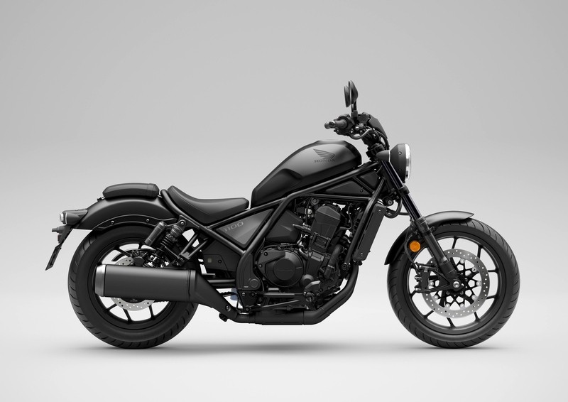 Honda Rebel 1100 CMX1100 with 1084 cc and 65 kW &ndash; large cruiser motorbike at Honda Motorrad Zurich