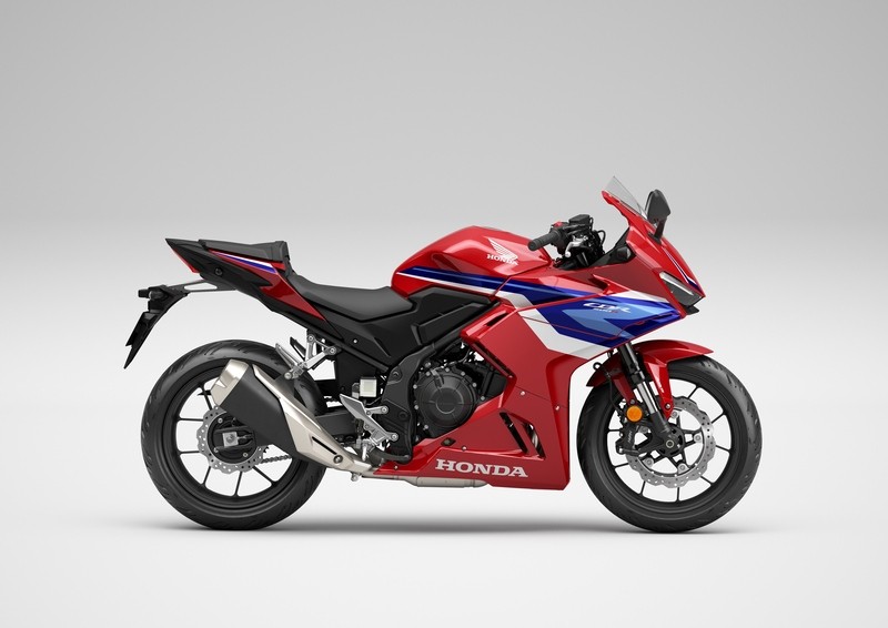 Honda CBR 500 RA as a 35 kW motorbike for the A2 licence in Switzerland