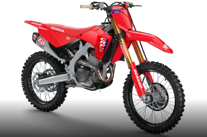 Buy a motocross bike - new Honda CRF MX machine at Honda Motorrad Zurich