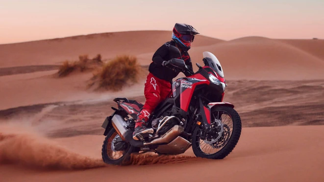 Trail adventure Honda en moto A2 avec kit de bridage