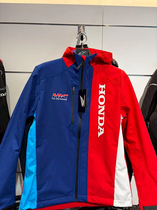 Chaqueta de moto Honda – chaqueta softshell HRC de la colección de ropa Honda