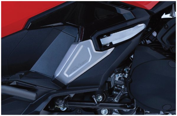 Honda ADV350 Edelstahlabdeckung – Honda Original-Zubehör, Teilenummer 08F74-K2L-DD0