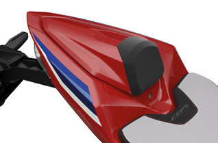 Honda CBR Fireblade genuine accessories – rear seat cowl
