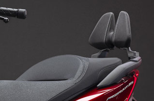 Honda Forza genuine accessories &ndash; passenger backrest