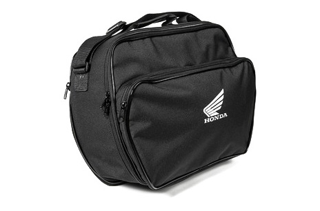 Honda SH genuine accessories &ndash; black inner bag with the Honda wing for the top box