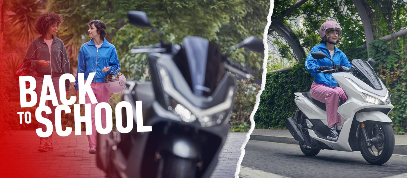 Honda promotion BACK TO SCHOOL OFFERS motorbike offer